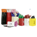 Colored Gloss Paper Shopping Bag w/ White Interior (16"x6"x12")
